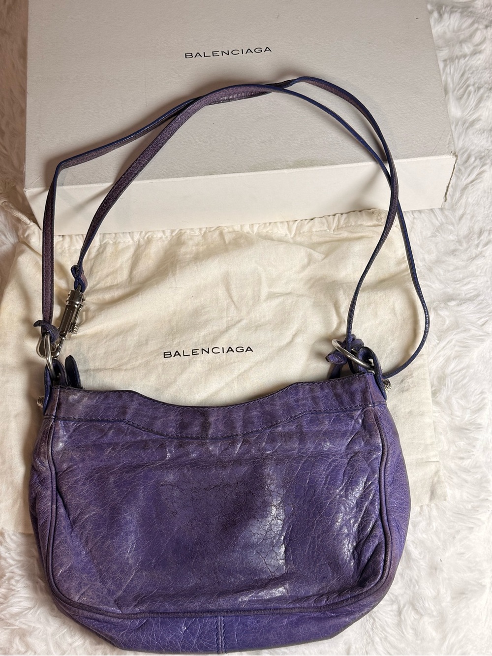 Vintage Balenciaga Classic Hip Crossbody Bag - Picture 2 of 9